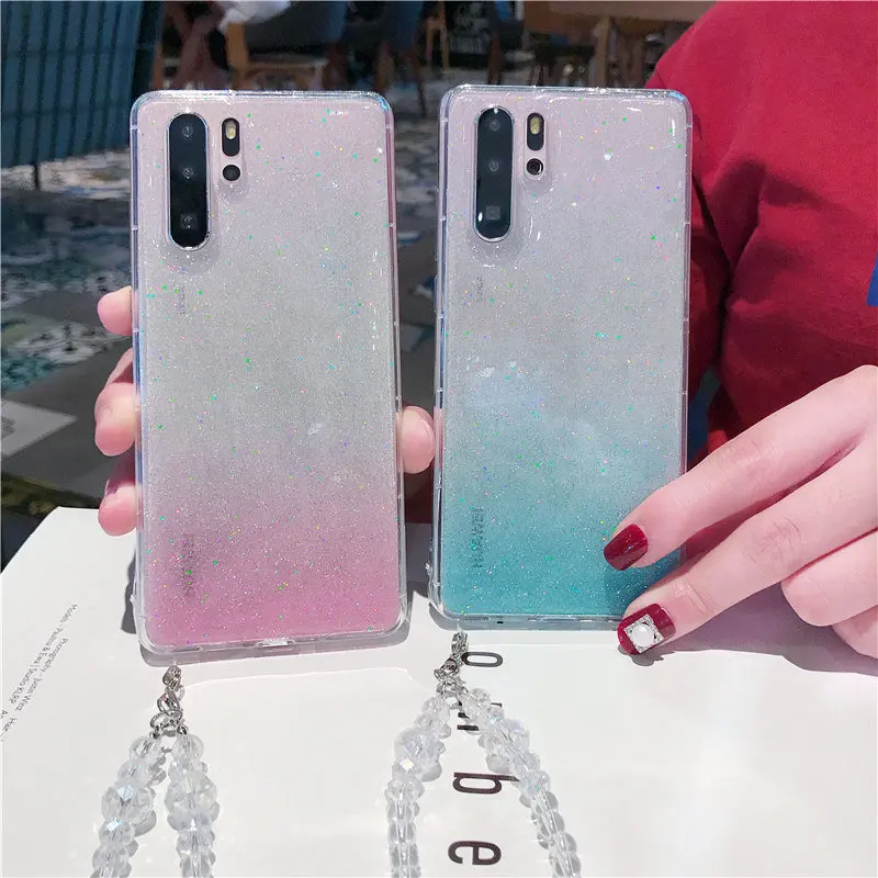 Для Samsung Galaxy Note 10 Plus 5G Note10 9 8 S10 S9 S8 + чехол с градиентным блеском блестящая Звезда