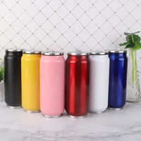 500ml new beverage cans double wall stainless steel drinking bottle thermos bottle high grade vacuum flasks able logo customize
