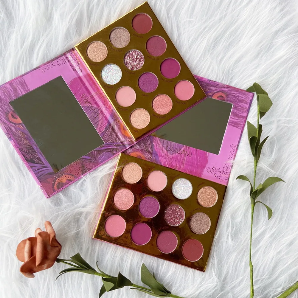 12 видов цветов новые модные матовые тени для век стойкий макияж водостойкие