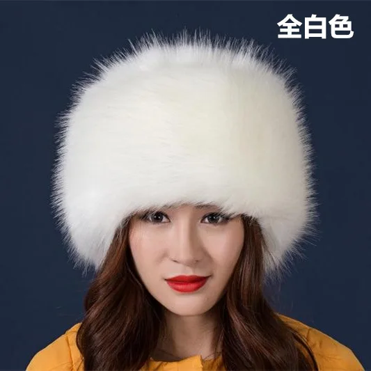 

Шапка с имитацией лисьего меха, плоская шапка из искусственного меха на осень и зиму, производитель русской монгольской шапки