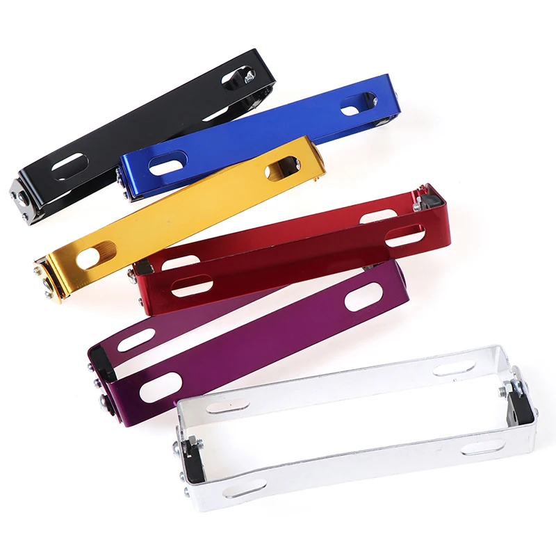 

6 Colors Adjustable Motorcycle Retrofit License Plate Frame License Plate Bracket Motorcycle Accessories Universal