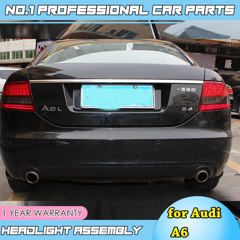 Автомобильные аксессуары для хвост светильник s 2005-2008 Audi A6L светодиодный задний