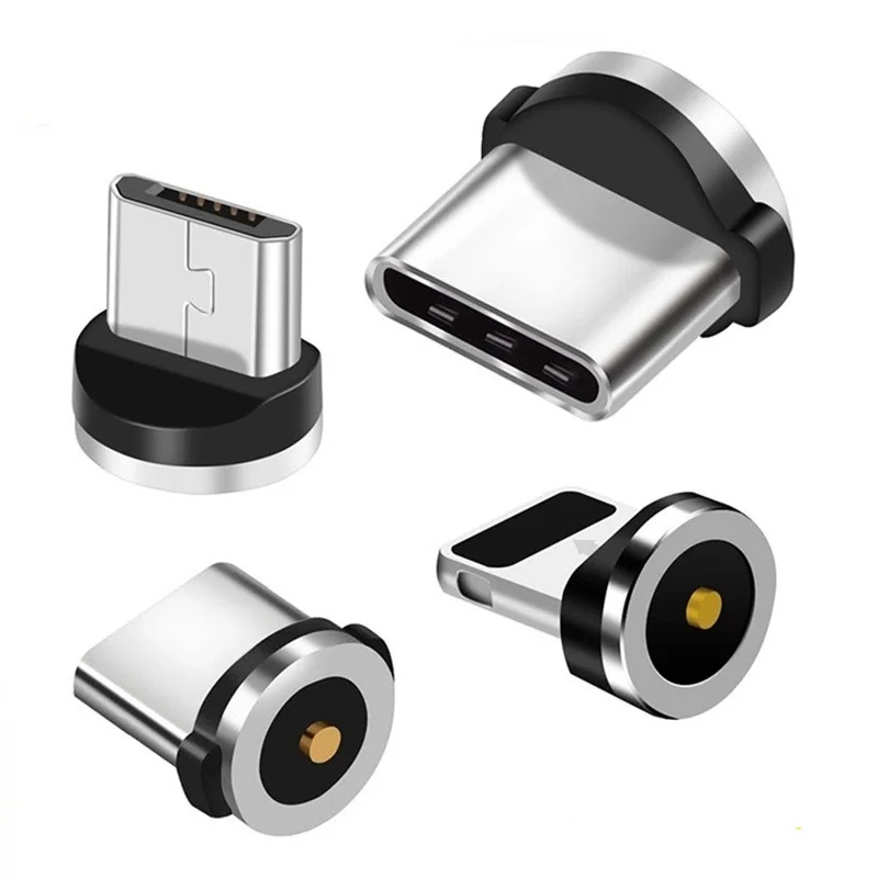 Магнитный Кабель с разъемом типа C Micro USB для iPhone адаптер быстрой зарядки телефона