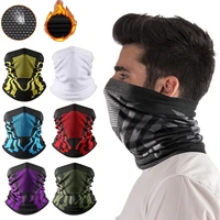 breathable mesh bandana outdoor sports windproof mask hunting camping cycling scarf men women warm neck gaiter 40