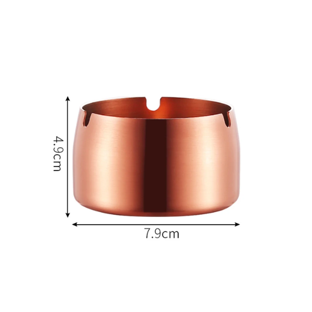 Modern New 2020 Stainless Steel Frosted Ashtray Drop-resistant for Internet Cafe Restaurant Hotel Home Function Use Ashtrays | Дом и сад