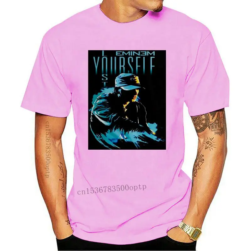 

Футболка Eminem Lost Yourself, мужская, в стиле хип-хоп, рэп, с круглым вырезом, модная повседневная футболка высокого качества с принтом, новая летняя...