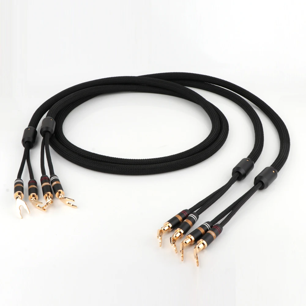 Кабель для динамиков Monosaudio S801 Hifi Audio 5N OFC аудиокабель провод Hi End аудио и