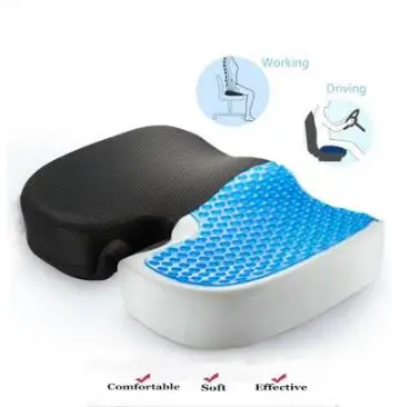 Gel Orthopedic Memory Cushion Foam U Coccyx Travel Seat Massage Car Office Chair cervical health care pain pad pillows