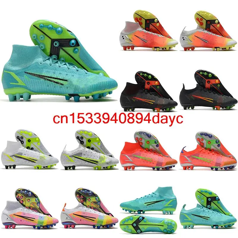 

2021 Мужская обувь для футбола для мальчиков SUperFlys AG Cleats женские детские футбольные бутсы Размер 3-11 США