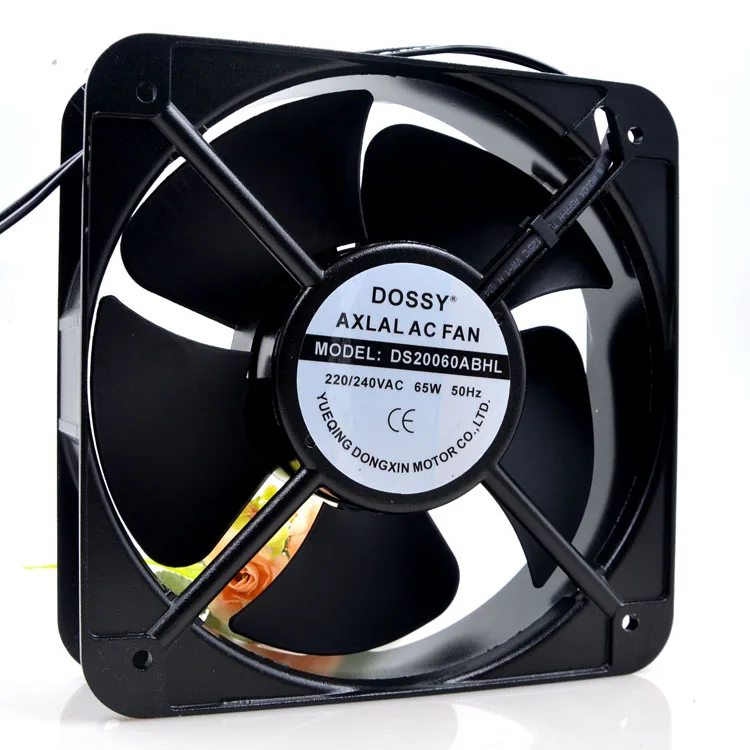 Новый вентилятор Dongxin Dossy Ds20060abhl 220v 20060 20 см максимальный расход воздуха
