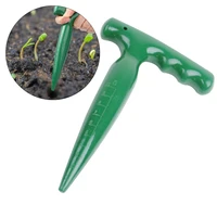 seed cultivation puncher gardening puncher hole digger soil punching tool for migration planting nursery gardening supplies
