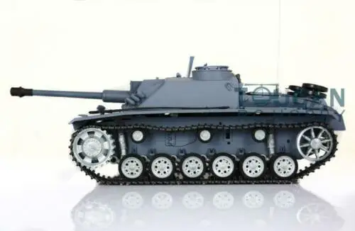 

US Stock 1/16 3868 Heng Long German Stug III RC Tank W/ Metal Wheels Tracks TH00048-SMT4