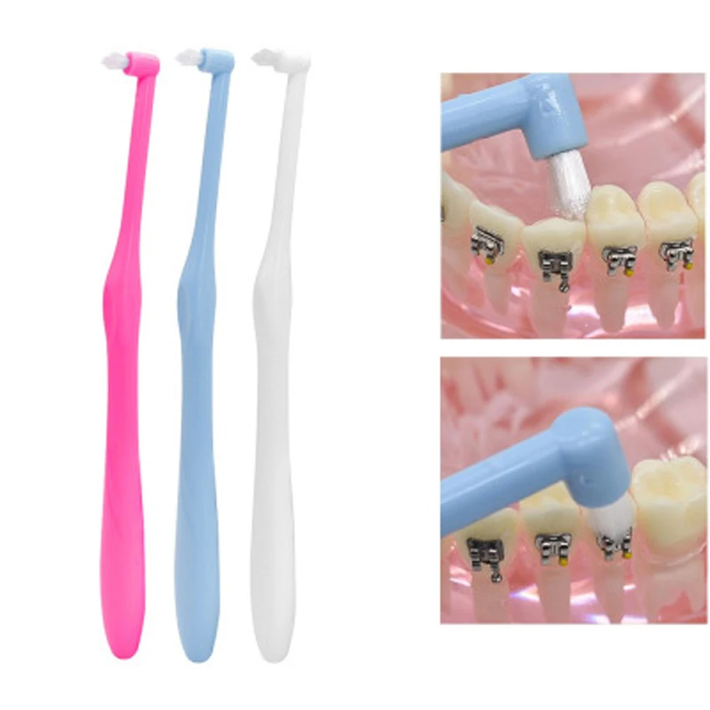 

1Pcs Orthodontic Small Interdental Brush Correction Teeth Braces Clean Wisdom Tooth Dental Floss Toothbrush Oral Hygiene Tools