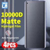 1 4pcs matte hydrogel film for xiaomi redmi note 10 11 10s 9 8 7 k40 pro screen protector redmi 10 prime 9c 9a 9i 8a 9t film