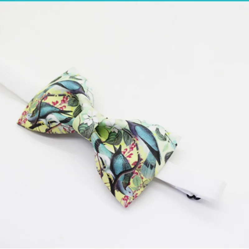 

Flower print bow tie quality cotton men bow tie with gift bridegroom bow tie design bow tie brand bow tie novelty bow ties