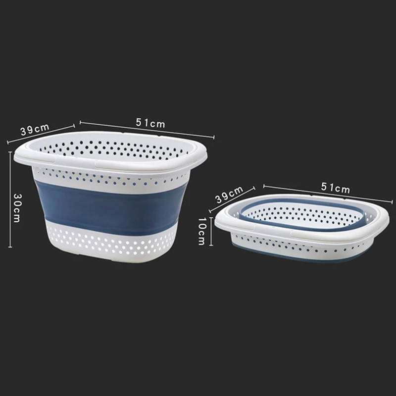 

Foldable Dirty Clothes Basket Can Be Wall-Mounted Clothes Storage Household Bathroom Plastic Dirty Clothes Basket