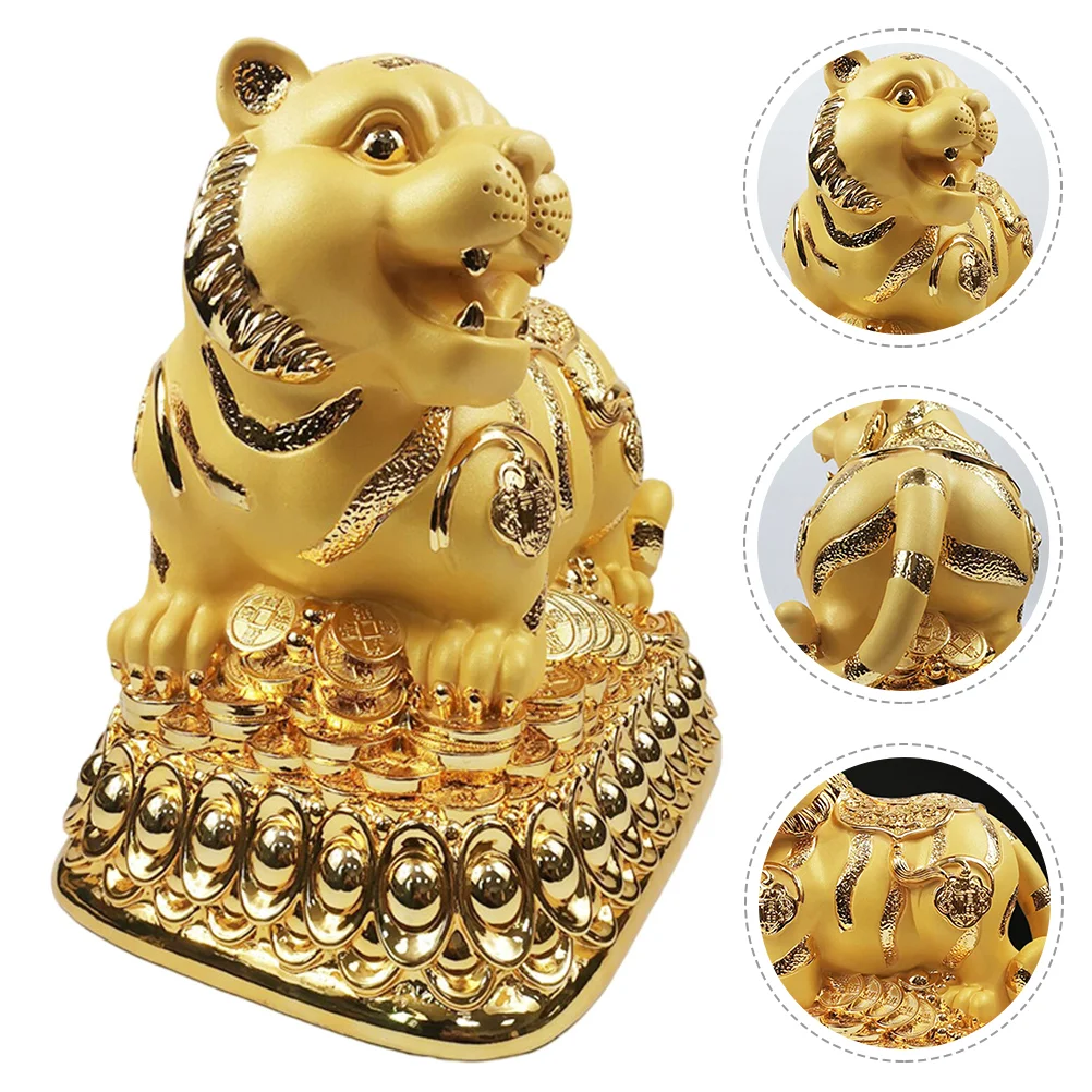

Cartoon Children Coin Bank Lovely Piggy Bank Tiger Shape Money Box Home Decor