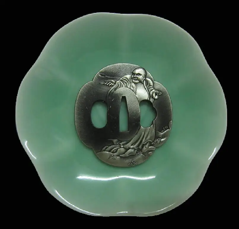 

Alloy Tsuba Katana Accessory Hand-guard For Japanese Sword Wakizashi Fittings