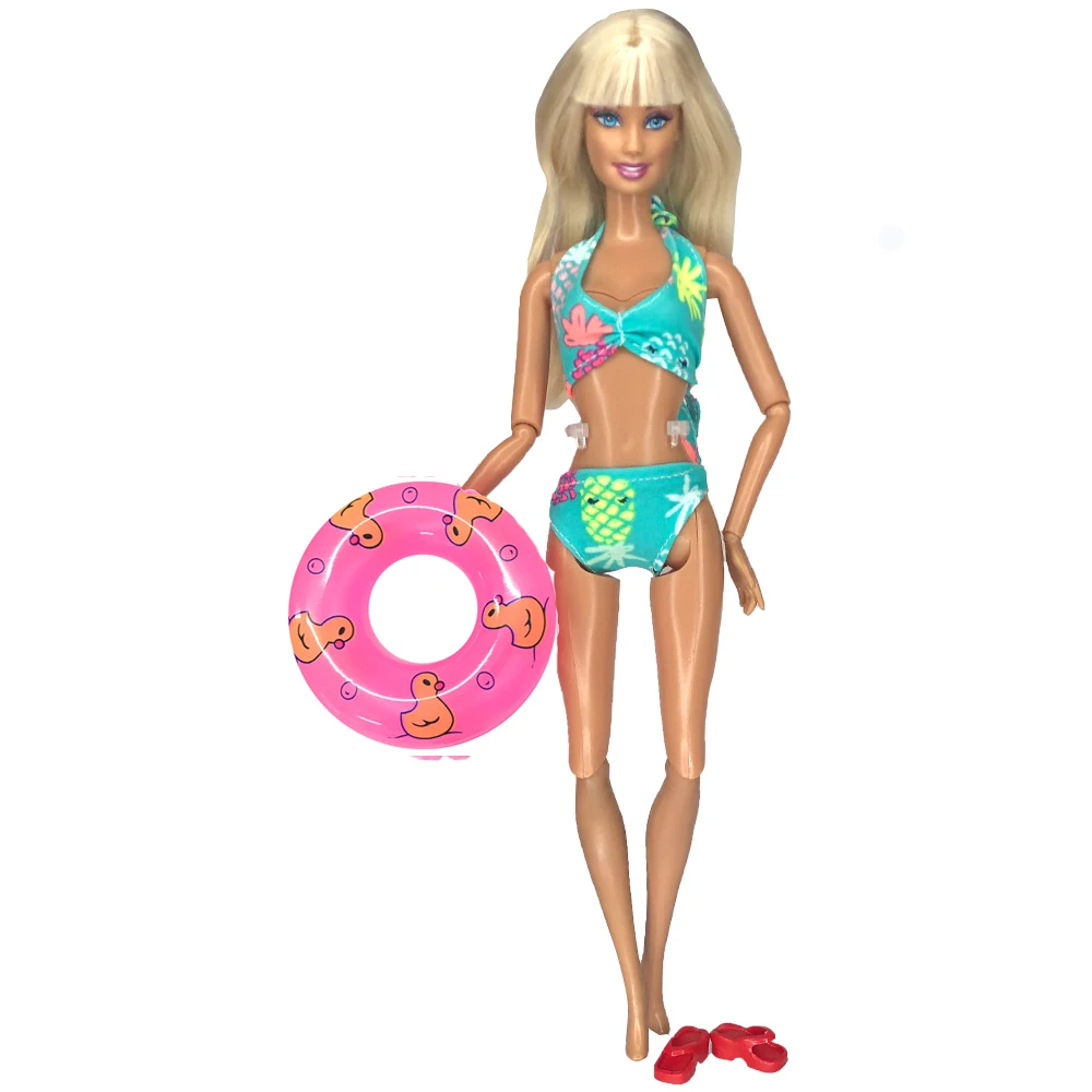 Новинка кукольный купальник NK Летний Пляжный Модный Купальник милое бикини +