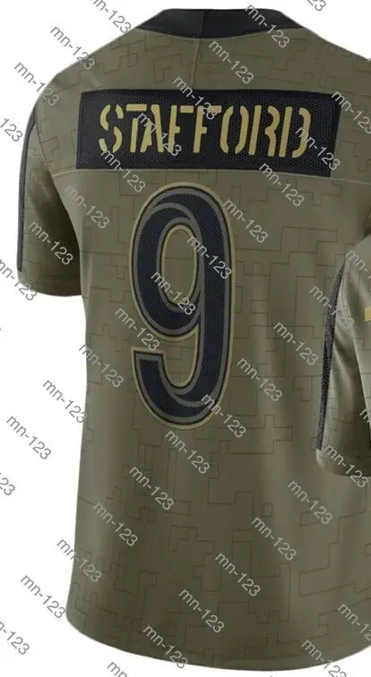 

Stitch Men Matthew Stafford 2021 Salute To Service Limited Los Angeles Jersey
