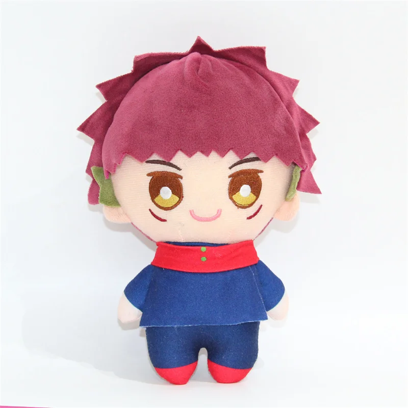 Peluche de Anime de 23cm para ni&ntilde;os, mu&ntilde;eco de peluche de Jujutsu, Kaisen, Itadori, Yuji, Gojo, Satoru, notara, Megumi, regalo para cumplea&ntilde;os-1