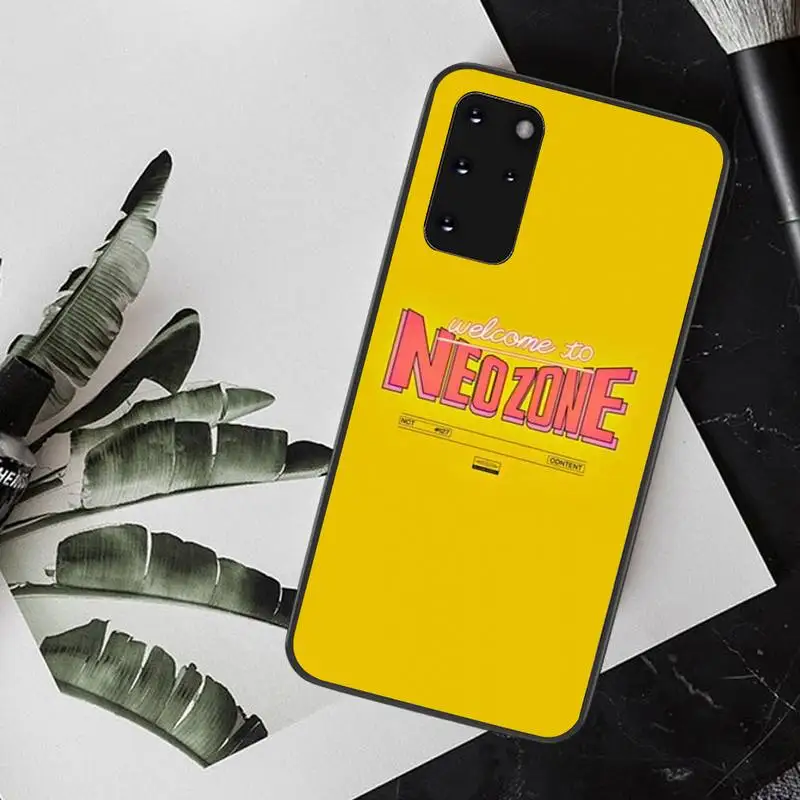 Чехол для телефона HPCHCJHM kpop NCT 127 Neo Zone мягкий черный чехол Samsung S20 plus Ultra S6 S7 edge S8 S9 S10 5G