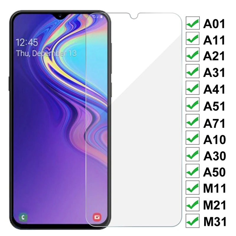 

9D Protection Glass For Samsung Galaxy A01 A11 A21 A31 A41 A51 A71 Tempered Screen Protector A10 A30 A50 M11 M21 M31 Glass Film