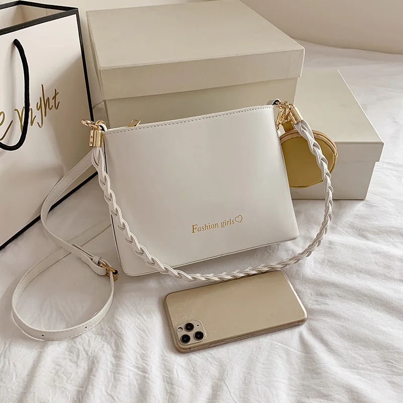 

Luxury Handbags Women Bags Designer Fashion Small Crossbody Bags for Women 2021 Summer Girl Bucket Shoulder Bag Sac A Main Femme