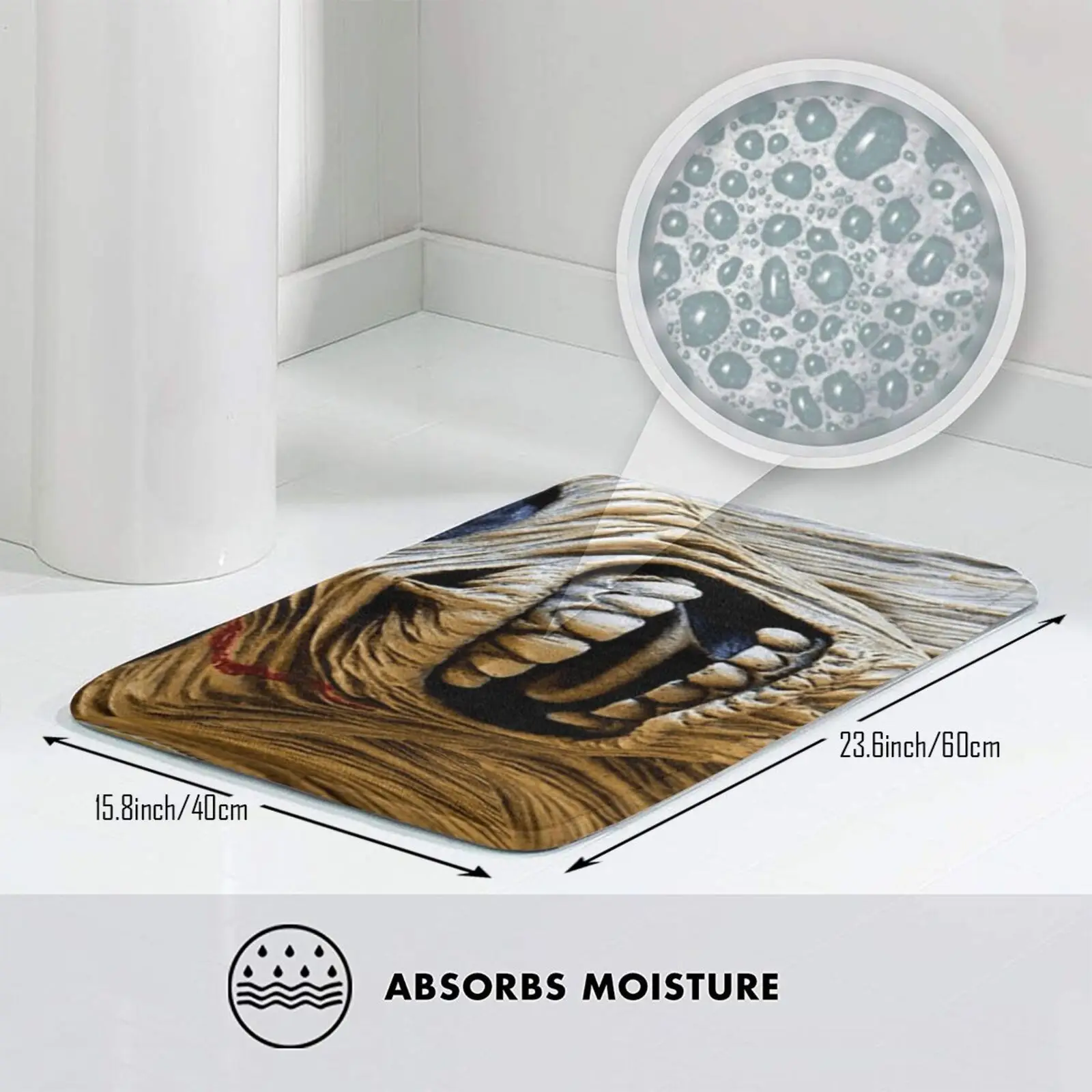 Коврик Эдди мягкий коврик из тяжелого металла