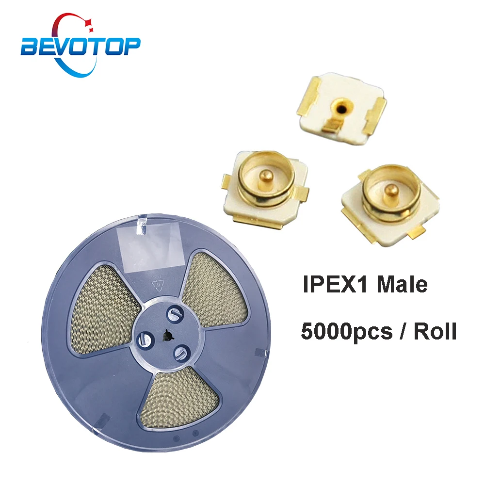 

3000~5000pcs/pack uFL u.FL IPX IPEX1 / IPEX3 / IPEX4 MHF4 Male Plug PCB Soldering Panel, IPEX PCB RF Wire Connector