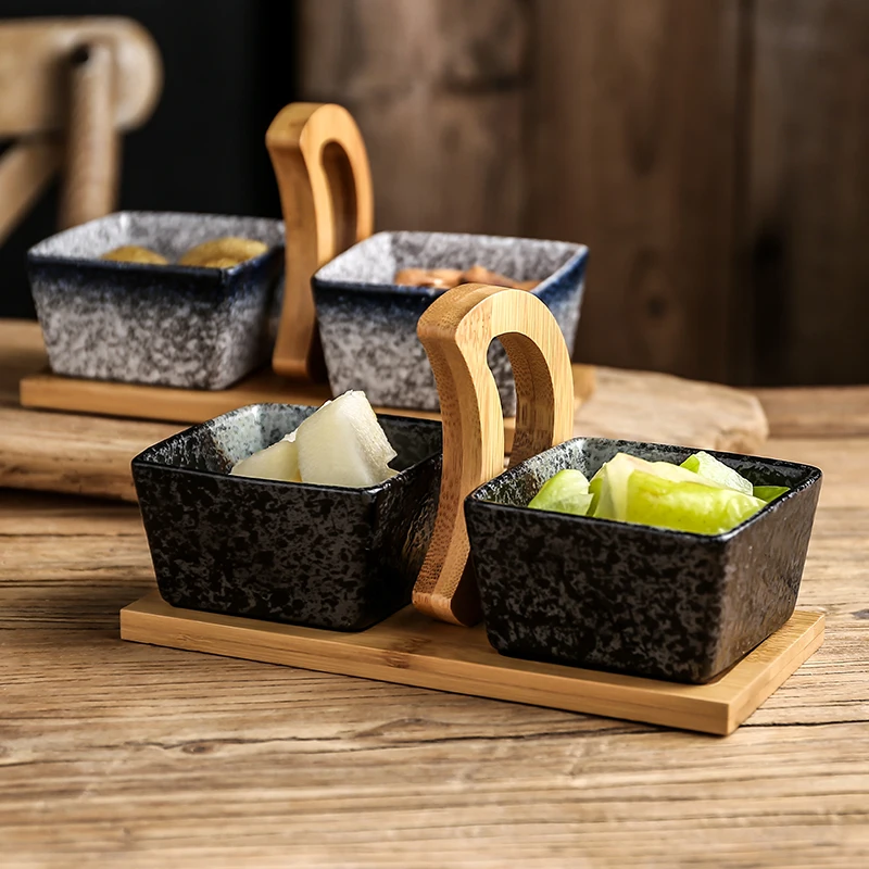 Контейнер для закусок японский в стиле ретро 220 мл | Дом и сад