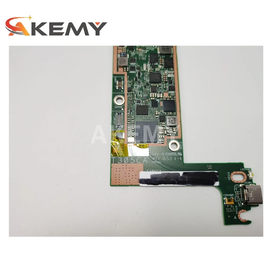 akemy t305ca i5 7y54 cpu 8gb ram motherboard for asus t305 t305c t305ca laptop mainboard test 100 ok free global shipping
