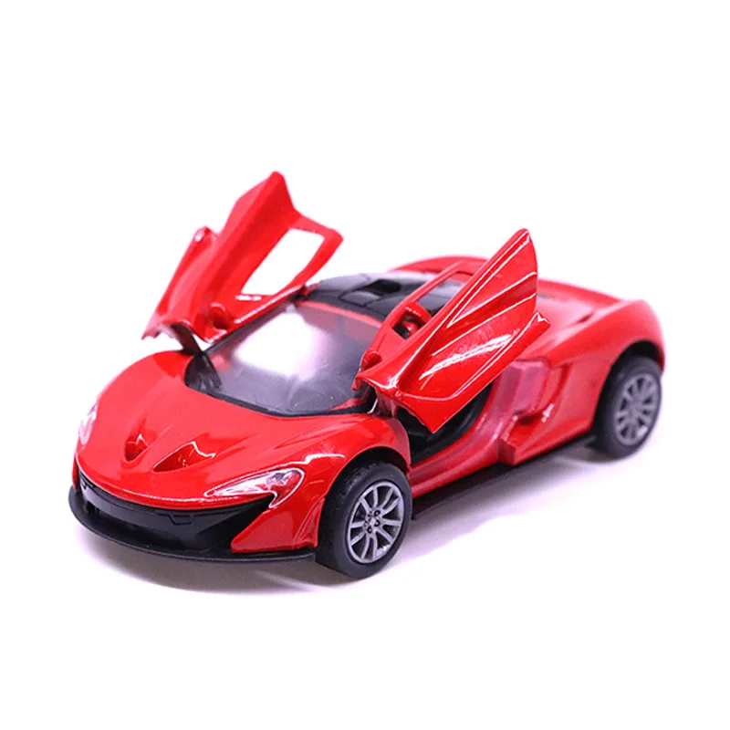1:32 Высокая симуляция гоночный купе для mlaren P1 сплав модель автомобиля Вытяните