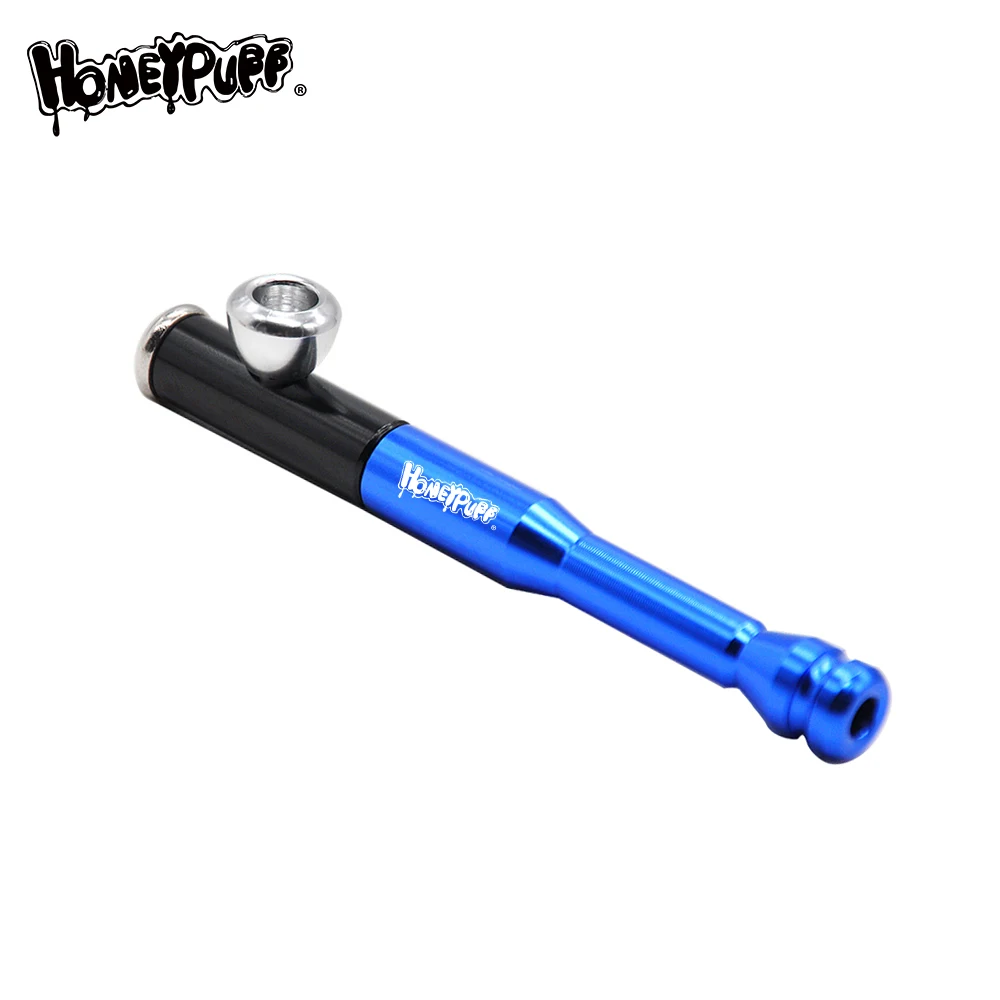 HONEYPUFF Скрытая ручка отвертка труба алюминиевая металлическая курительная трубка