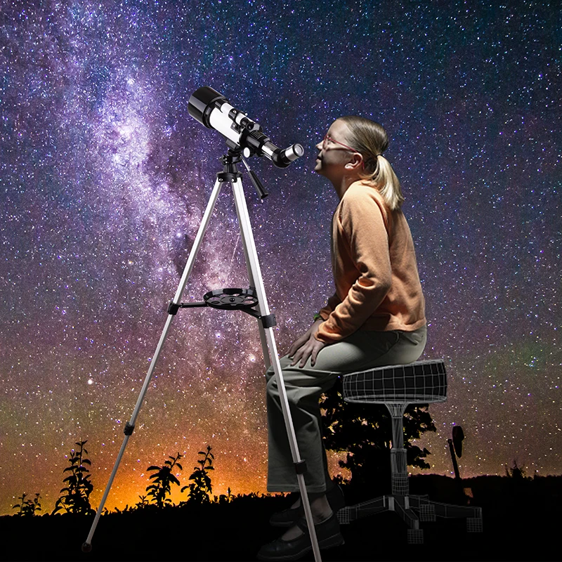 LUXUN 40070 Профессиональный Мощный космический Монокуляр с бесплатным штативом HD