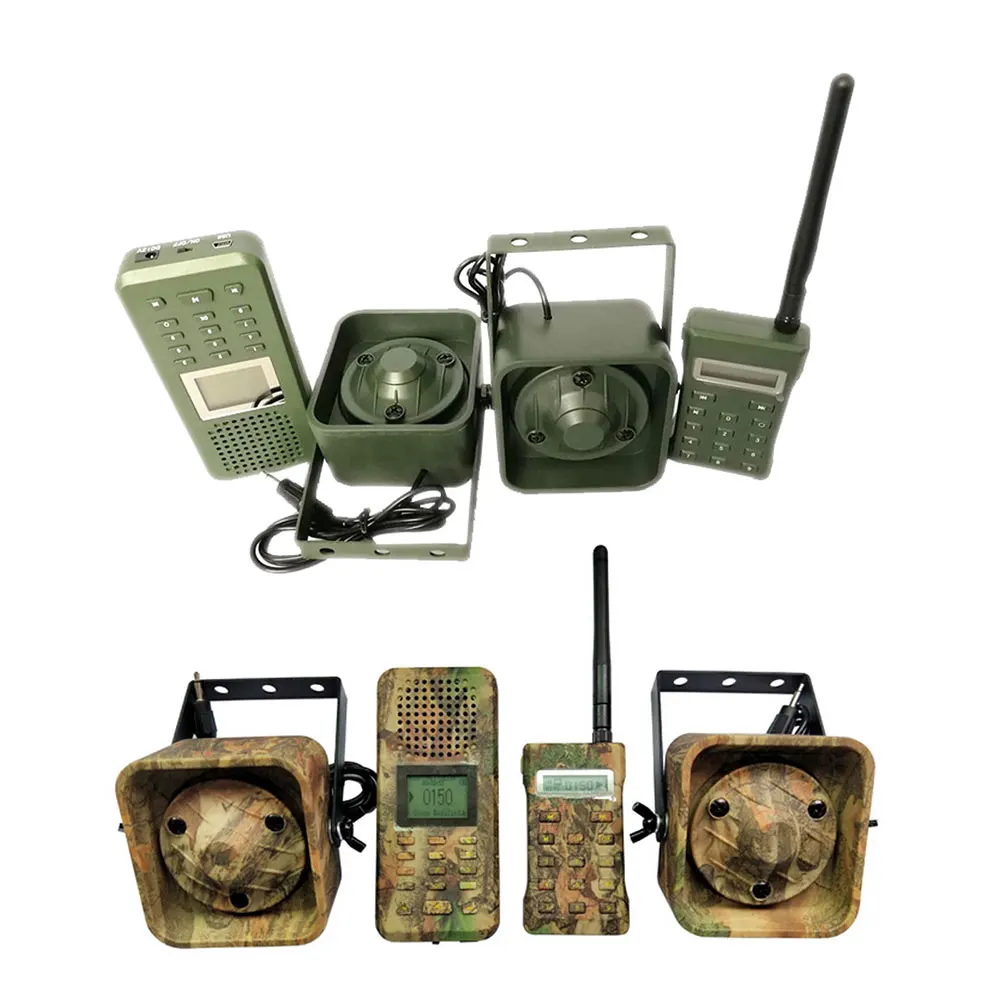 

MP3 Decoy Hunting Birds Caller 300-500m Remoteremote Control 2*50W External Loud Speaker Electronics Animal Caller For Hunting