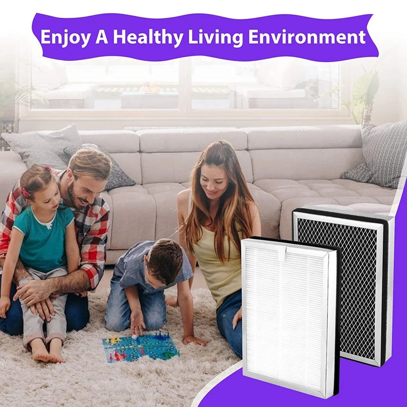 HEPA Filter Replacement For Medify MA-25 Air Purifier 2-Pack 3 In 1 Filtration True H13 Pre-Filter | Бытовая техника