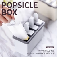 creative home made frozen ice cream mold ice tray popsicle ice box ice cream popsicle ice mold box set inc cream making tools