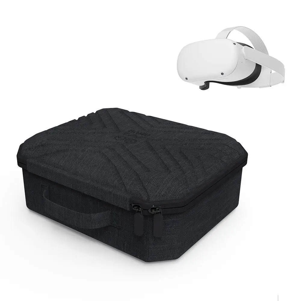 

Protable VR Accessories For Oculus Quest 2 VR Headset Travel Carrying Case EVA Storage Box For Oculus Quest 2 Accessories