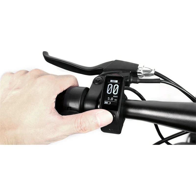 SW102 ЖК дисплей Электрический велосипед Дисплей Водонепроницаемый Скорость