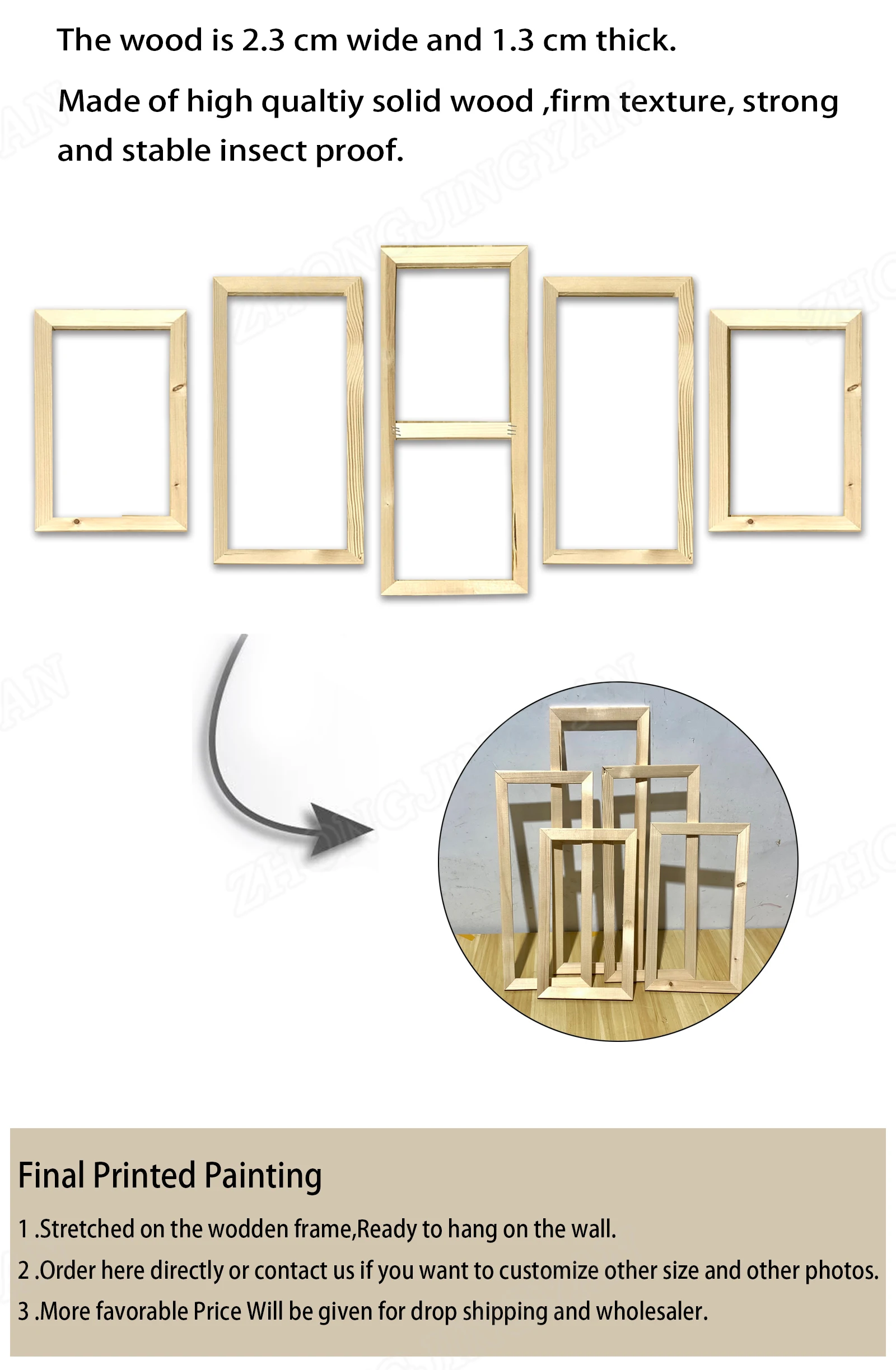 Картина маслом с изображением животных волков модная картина для украшения дома