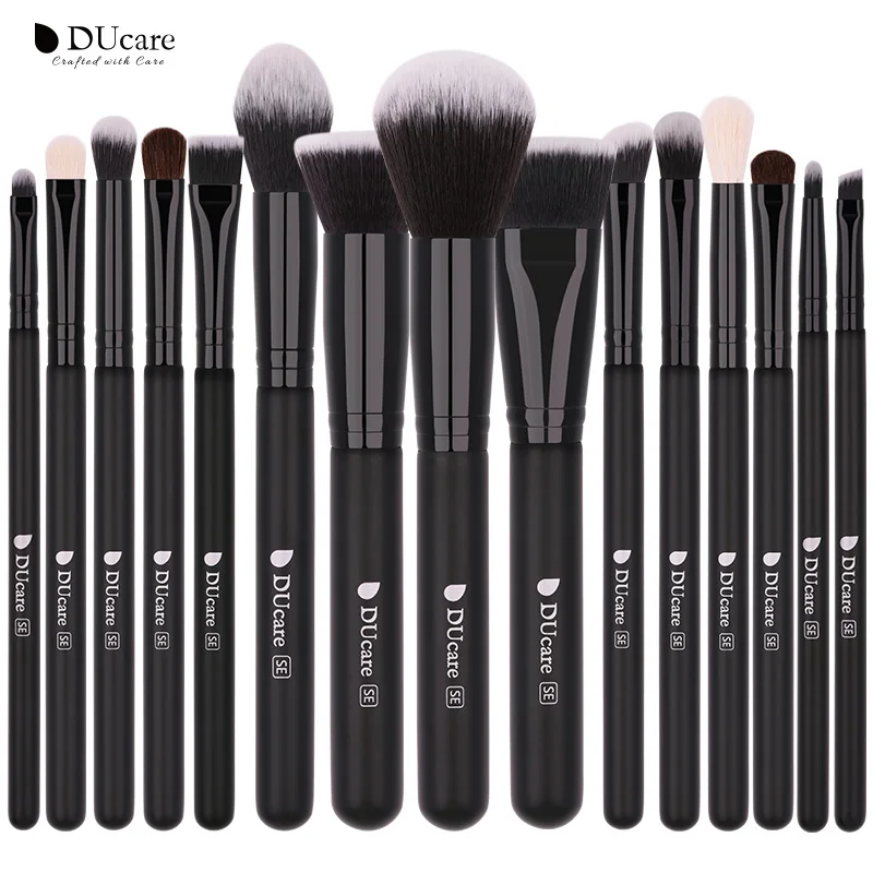 Кисти для макияжа DUcare 8 27 шт. набор кистей профессиональные высокое качество