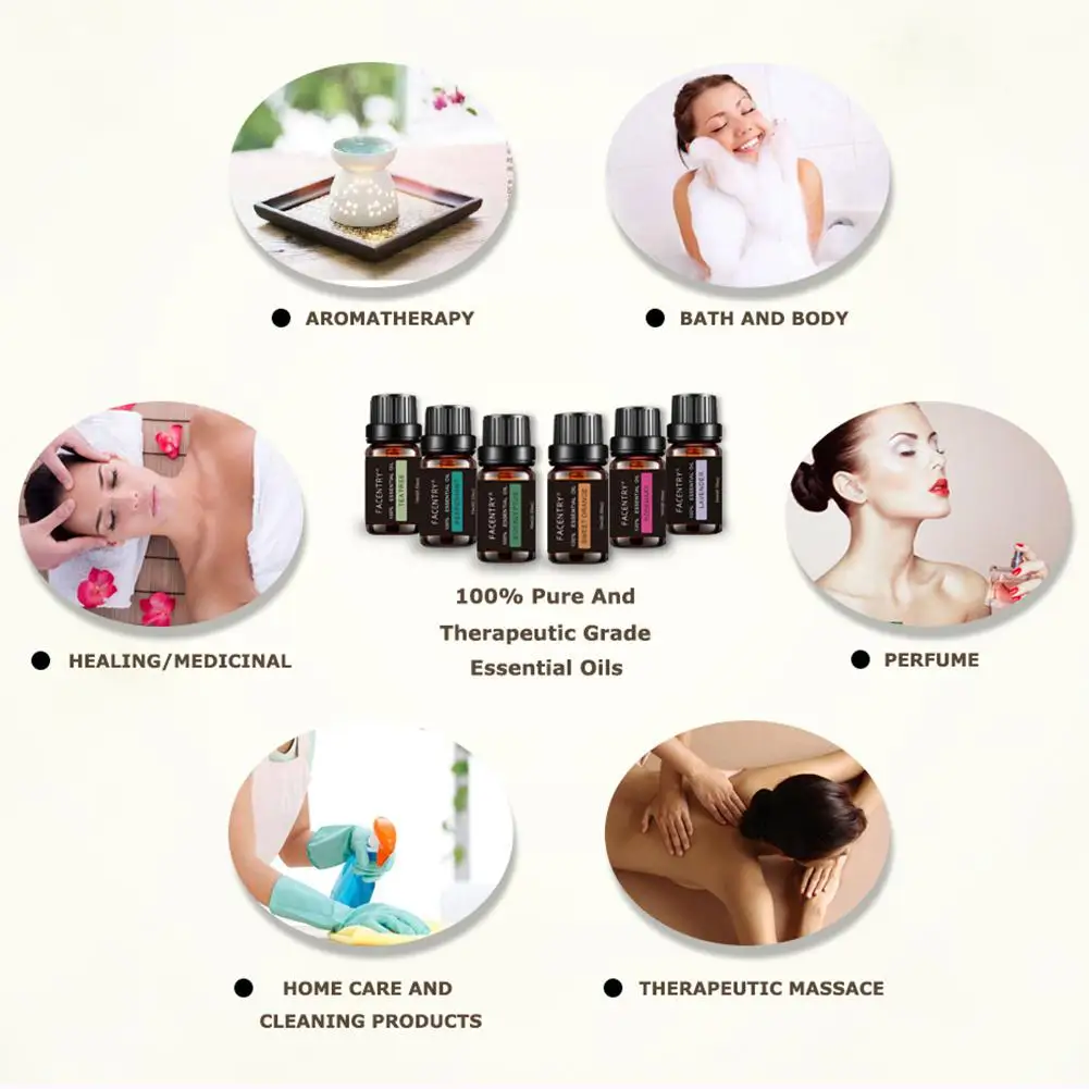 Яркие Гламурные 10 мл эфирные масла для ароматерапии диффузоры Натуральное