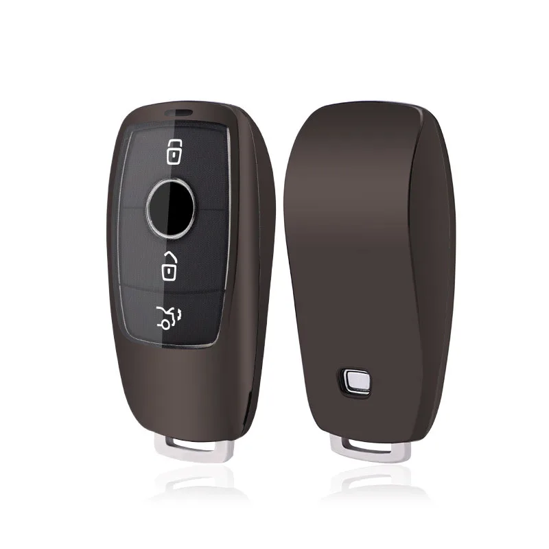 Чехол для автомобильного ключа из ТПУ и поликарбоната защитный чехол Mercedes Benz 2017 E