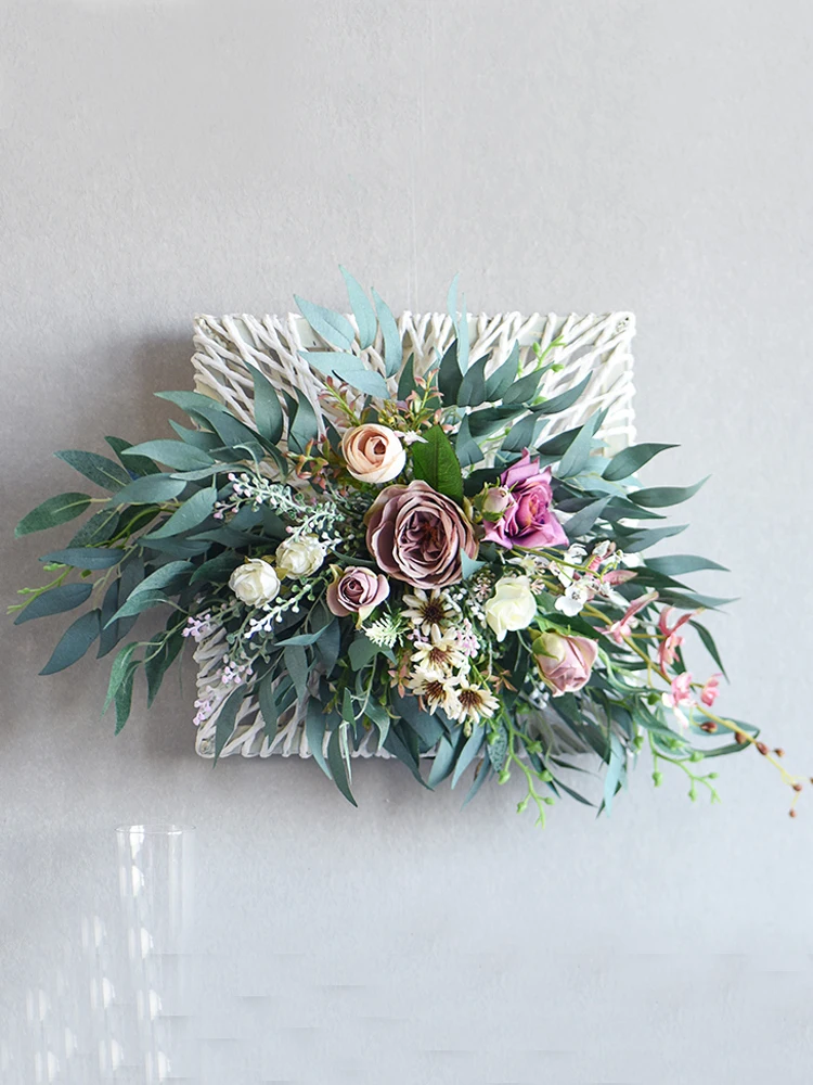 Декор для дома искусственная Роза фоторамка имитация цветов украшение настенная