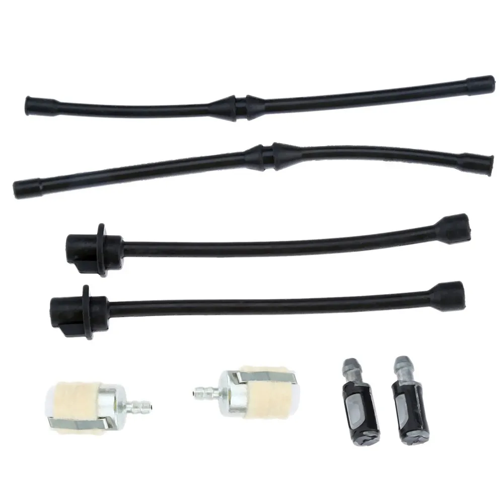 8 шт. цепная пила топливная труба масляная топливный Масляный фильтр для 52cc 58cc