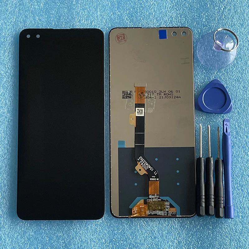Pantalla LCD Original de 6,85 pulgadas para Infinix Zero 8 X687, digitalizador de Panel t&aacute;ctil para Infinix Zero8 Infinix 8, repuesto de pantalla-0