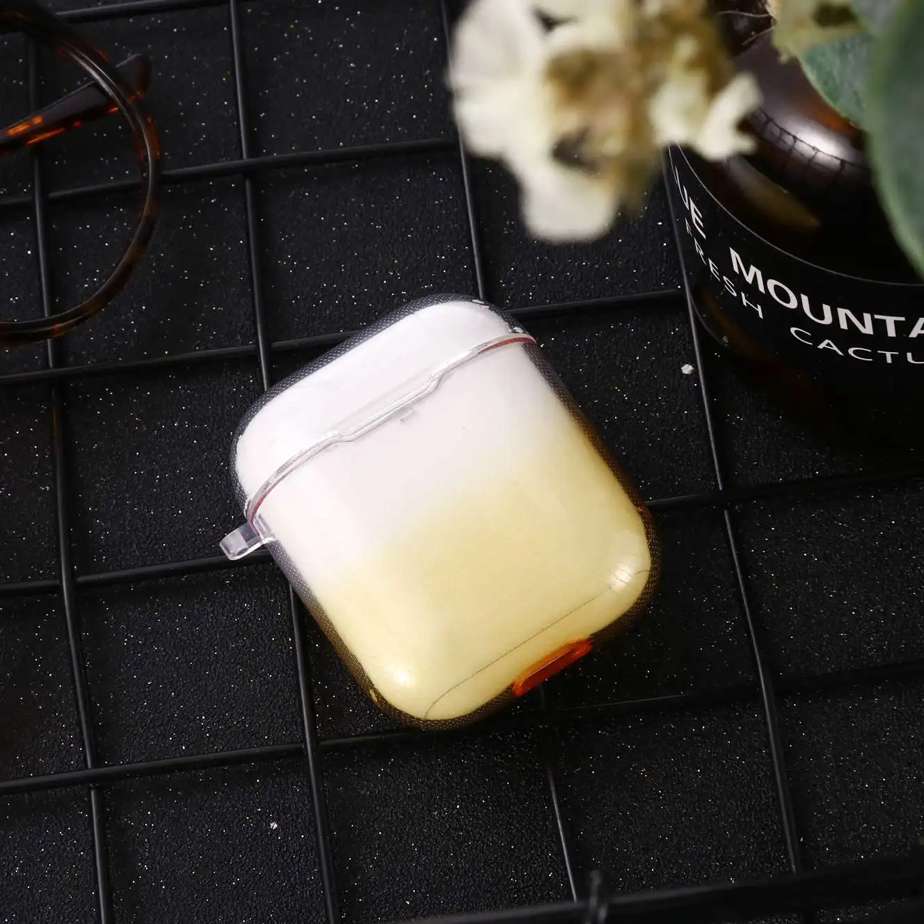 A3 Чехол для AirPods, Роскошный прозрачный градиентный ТПУ защитный чехол, беспроводной чехол для наушников Air pods 2, силиконовый прозрачный Чехол - Цвет: A3