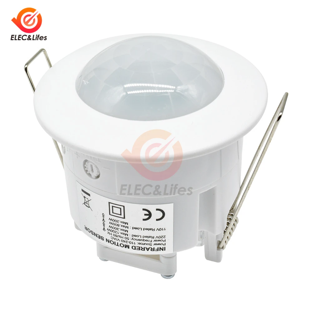 AC 110V 240V мини 360 градусов Потолочный инфракрасный датчик движения из PIR