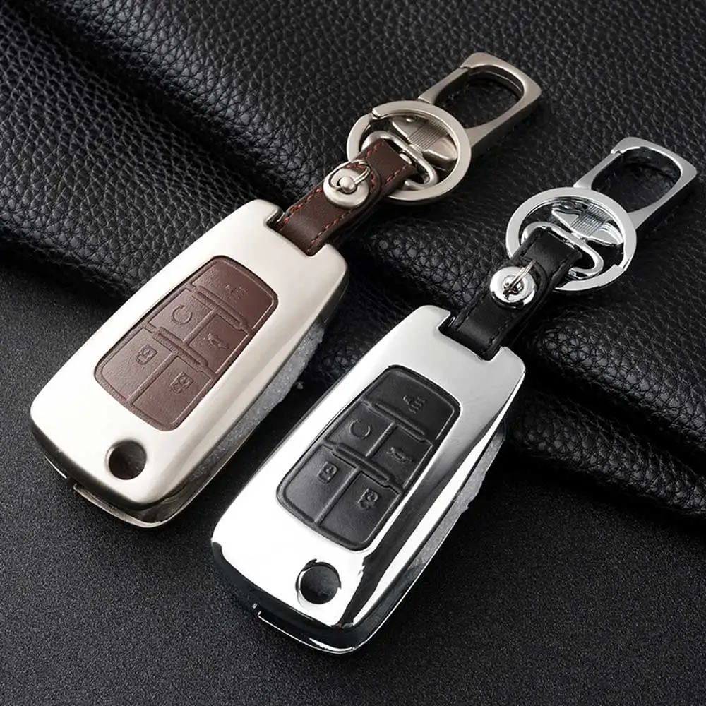 Чехол для ключей Buick Chevrolet Cruze Camaro Malibu Sonic Spark Volt Opel ASTRA Astra Antara из цинкового сплава и